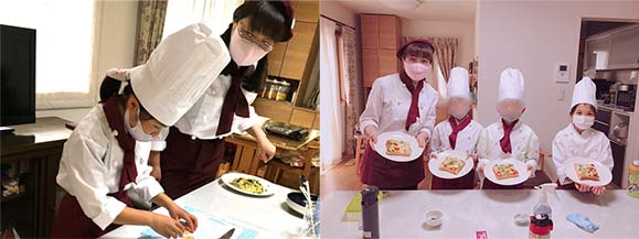松戸市常盤平教室 調理風景